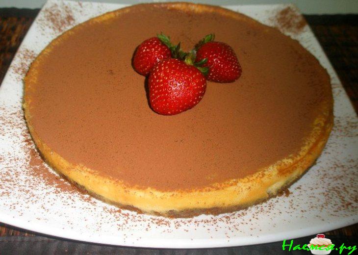 Чизкейк с клубничкой
