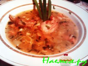 Суп из белой фасоли с беконом