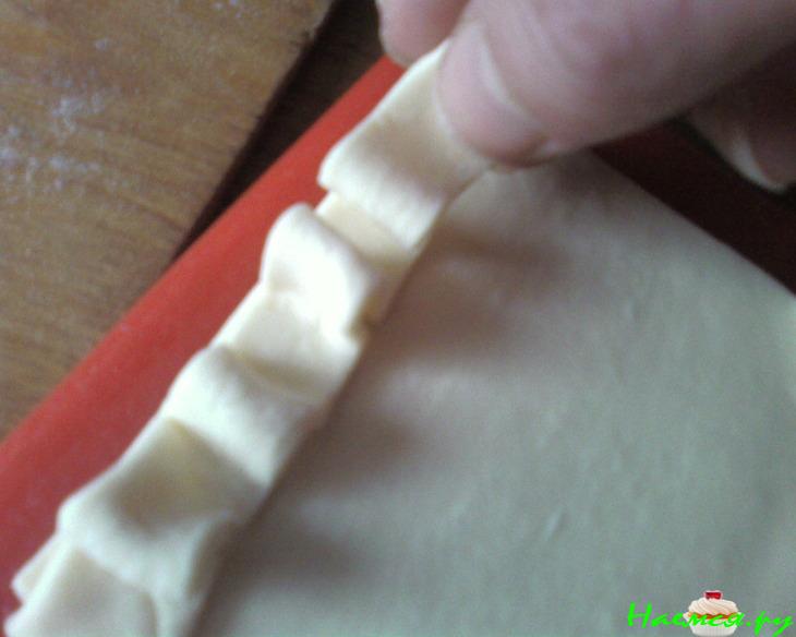 Слоёные яблочные пирожные