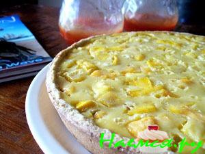 Ароматнейший мангово-ананасовый пирог