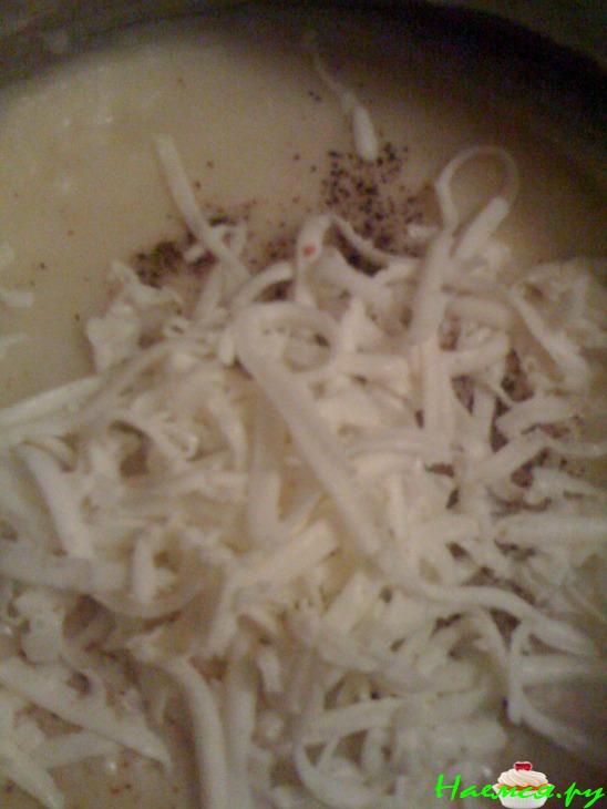 Воздушный крем-суп из цветной капусты