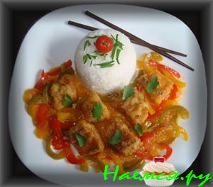 Рыбные наггетсы по-китайски Рыбные наггетсы по-китайски