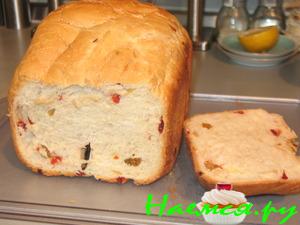 Хлеб с медом и изюмом для ХП ( мой первый опыт)