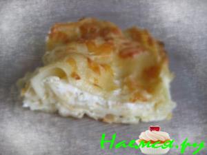 Лазанья творожная