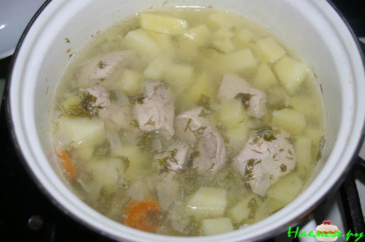 Вареная свинина