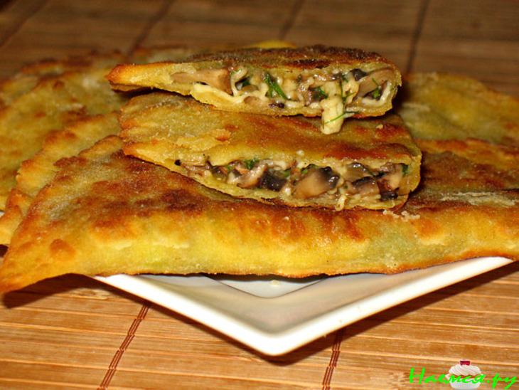 Quesadillas с грибами