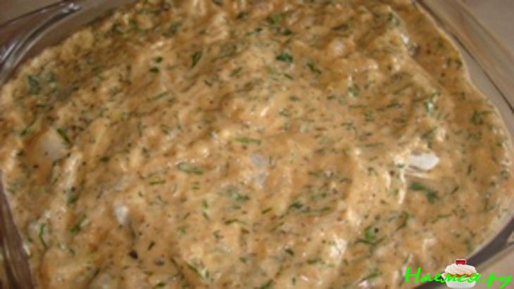 Миланский рыбный пирог