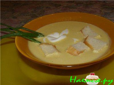 Суп-пюре с капустой цветной