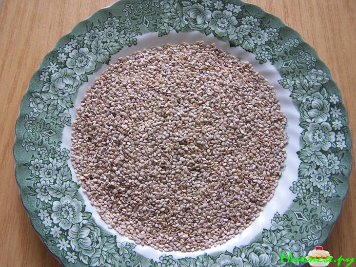 Пита с кунжутом