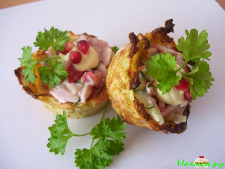 Картофельные корзиночки Картофельные корзиночки