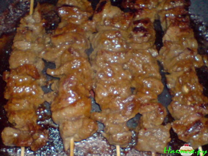 Брошет из маринованной говядины Брошет из маринованной говядины