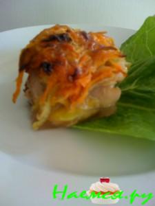 Курица под гарниром