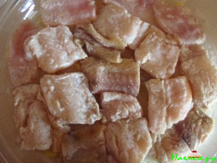 Запеканка из рыбы и шпината