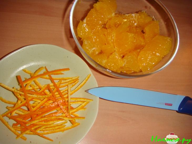 Апельсиновые мини-пирожные