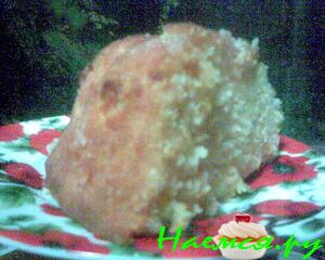 Тыквенный манник с курагой и цедрой апельсина