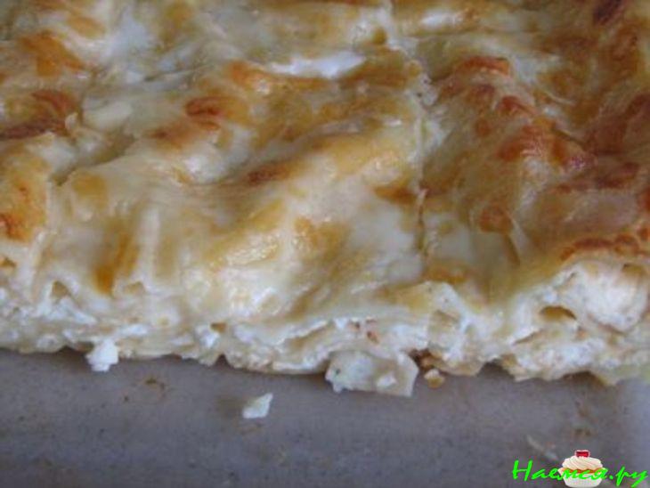 Лазанья творожная