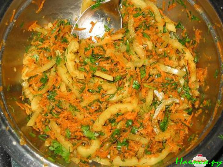 Фаршированные баклажаны под маринадом