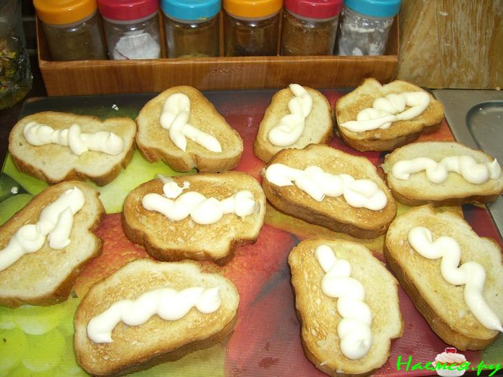 Бутерброды хрустящие с яичком!