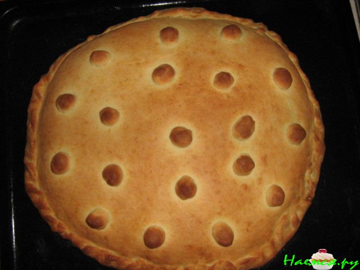 Пирог с капустой из "Хрущевского" теста