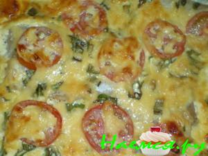 Рыба под сливочно-яичным соусом