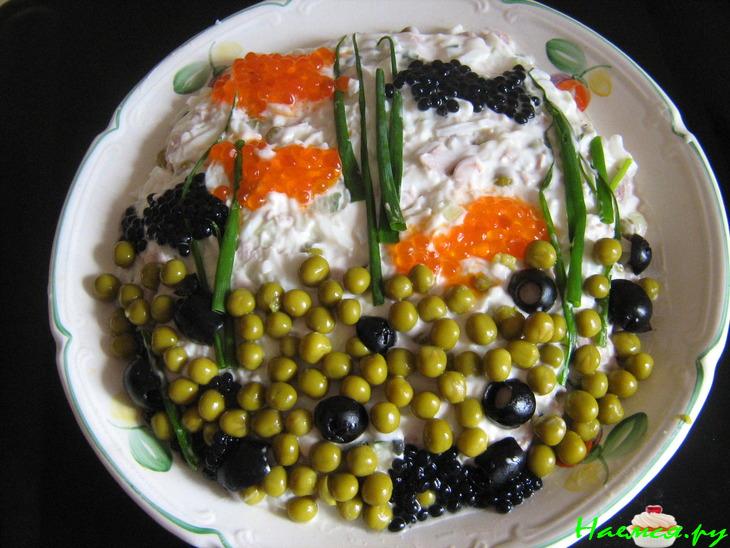 Салат "Тайна океана"