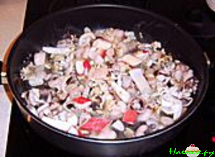 Фаршированные тортильи "Сон рыбака"