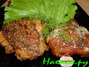 Цыпленок в кунжуте Цыпленок в кунжуте