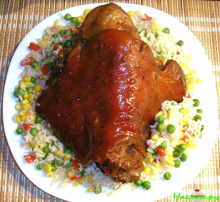 Рулька в пиве