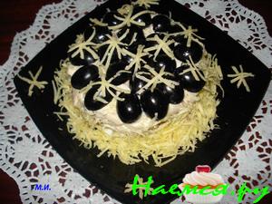 Салат "Первый снег"