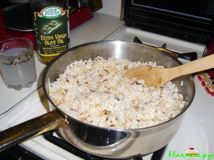 Плов с cranberry (клюква)