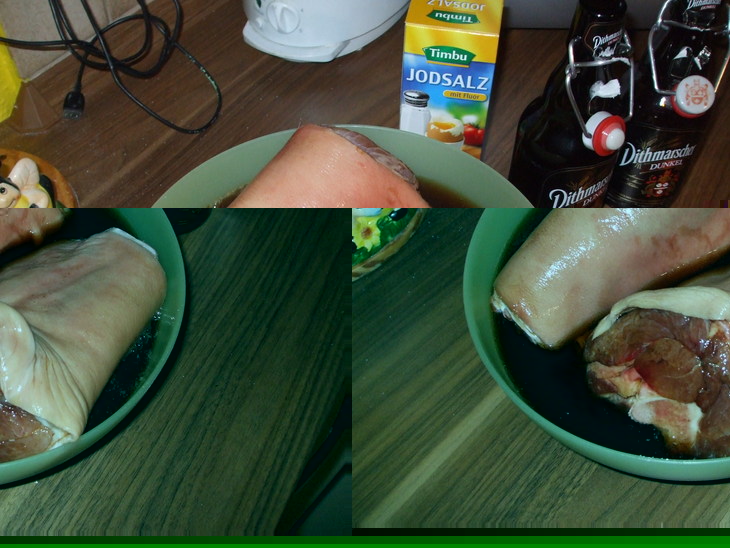 Рулька "пьяная"