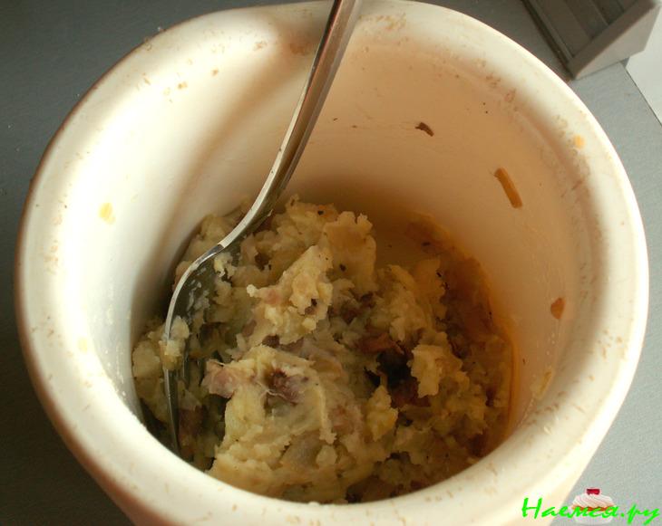 Перцовые чашечки с картофелем