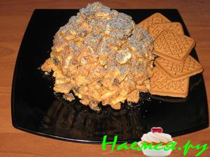 Торт "Муравейник" - облегченный вариант