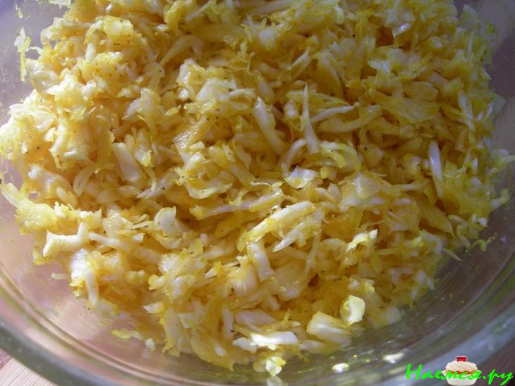 Капустные булочки "Постный день"