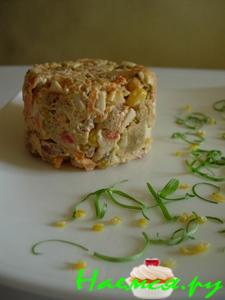 Салат с морковью «Модерн»