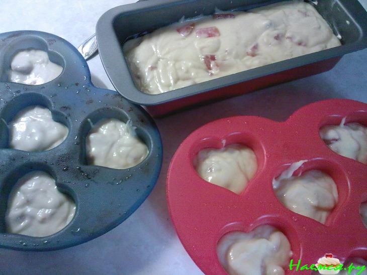 Кексы "Нежные" с печеньем и мармеладом