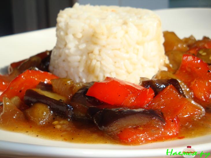 Баклажан в кисло-сладком соусе