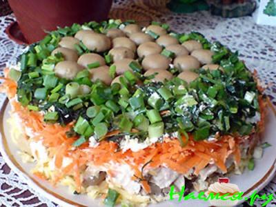 Картофельный торт с грибами Картофельный торт с грибами