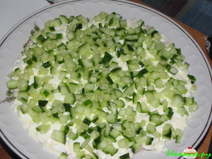 Салат "Паутинка"