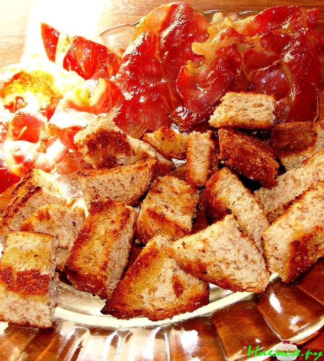 Крем-суп с хамоном