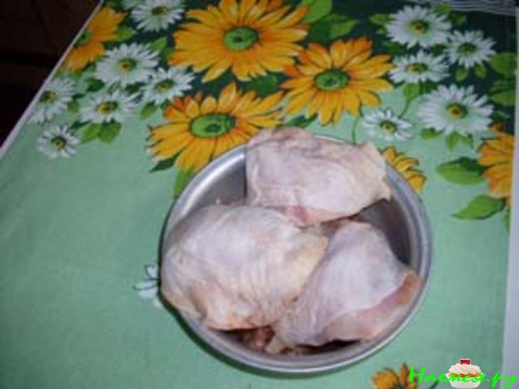 Курица с кабачками