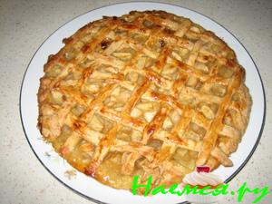 Яблочно-медовый пирог