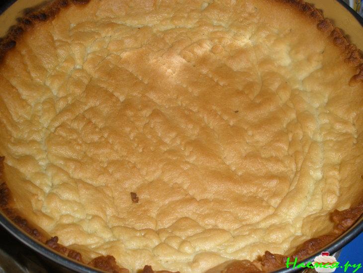 Творожный пирог в глазури