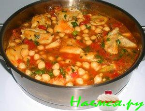 Рыбка в подливке по-арабски