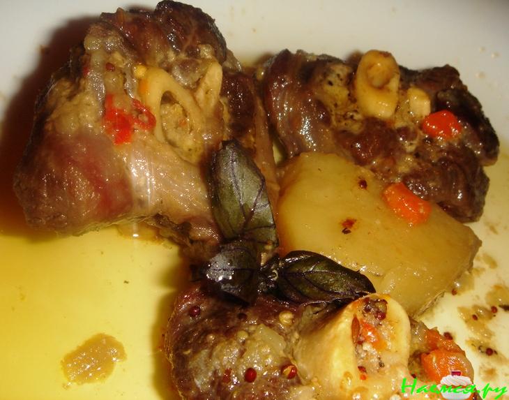 Бараньи голяшки в маринаде