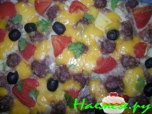 Пицца из картофеля