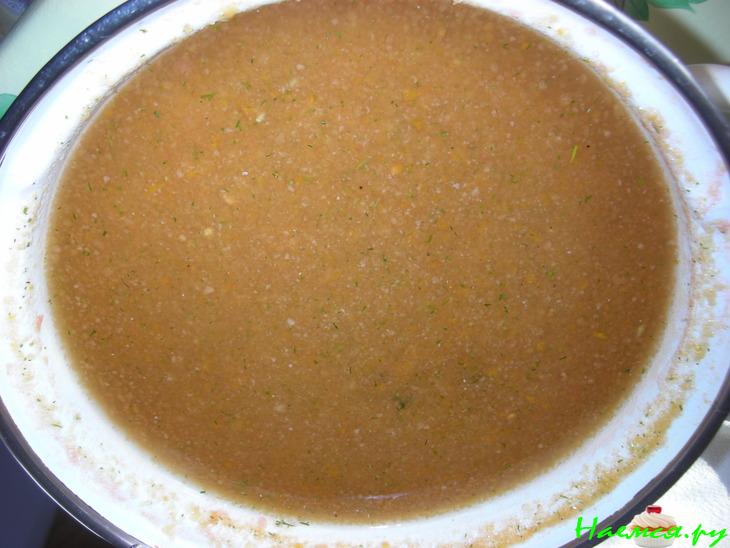 Холодный Гаспачо с кремом из авокадо(один из вариантов Гаспачо)