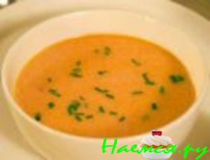 Суп-крем из желтых перцев