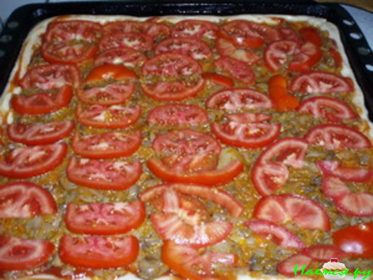 Грибная пицца "Для всей семьи"