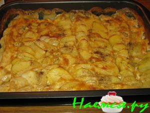 Картофель, запеченный в сливках - очень просто 